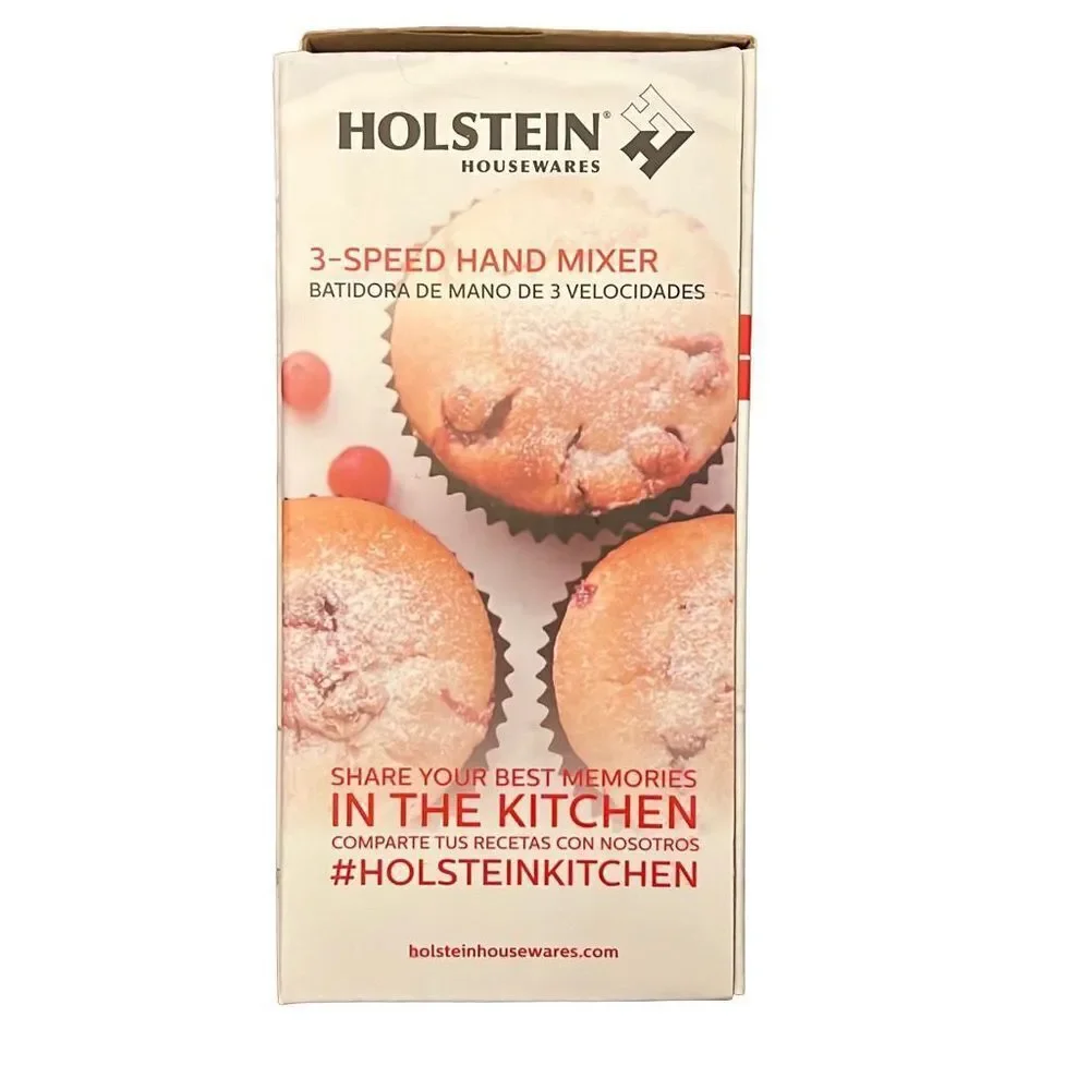 Holstein Housewares 3-Speed Hand Mixer NIB‎